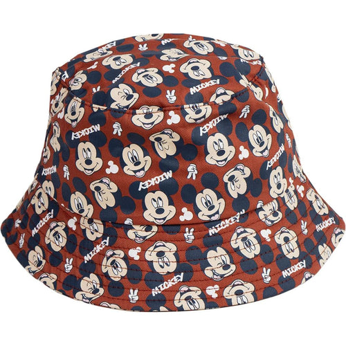 Bob Mickey Mouse multicolore avec motif caricature sur fond blanc
