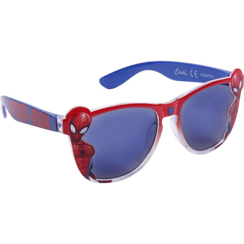 Lunettes de soleil Spiderman rouges à monture ronde intégrale
