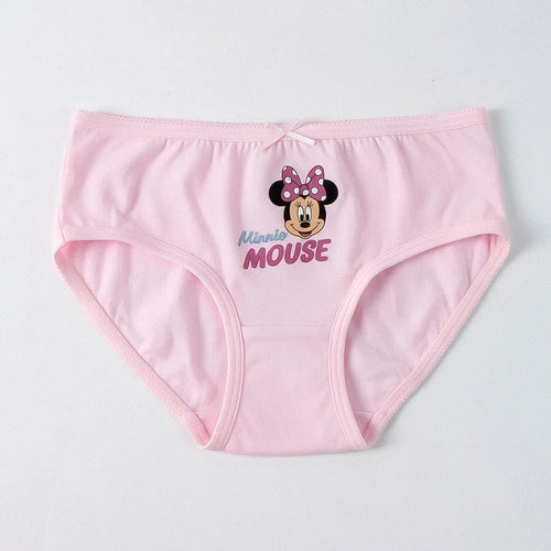 Culotte rose vif avec médaillon rond bleu Minnie Mouse