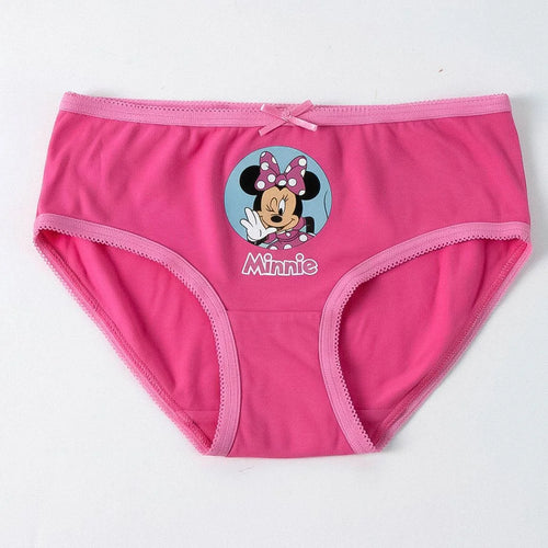 Culotte blanche à motifs répétés visage Minnie Mouse