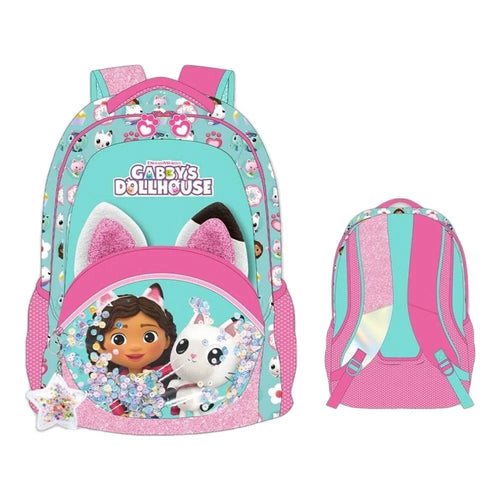 Sac à dos Gabby et la Maison Magique multicolore motif chat 32 cm
