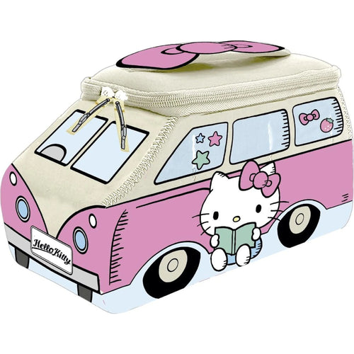 Sac repas Hello Kitty en forme de combi vintage multicolore