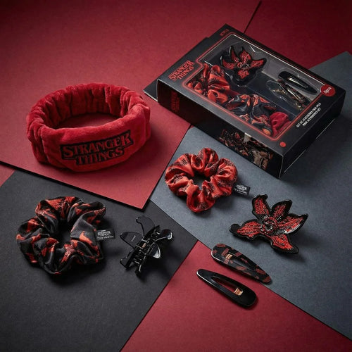 Set accessoires cheveux Stranger Things Demogorgon bandeau et pinces