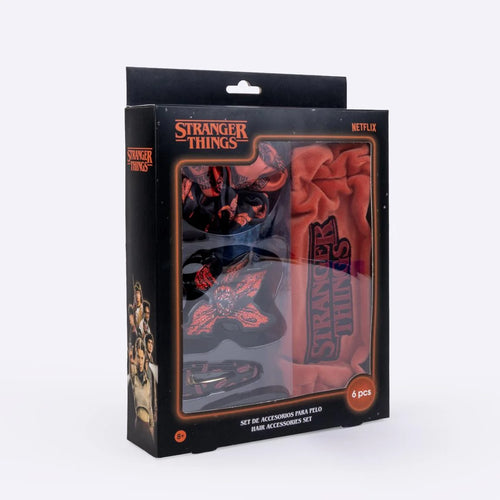 Set accessoires cheveux Stranger Things Demogorgon bandeau et pinces