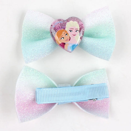 Trousse Reine des Neiges avec accessoires cheveux Anna Elsa Olaf